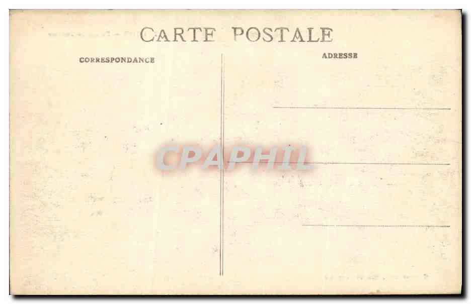 LYON — Palais de Justice — Carrier édit, modèle déposé — Verso
