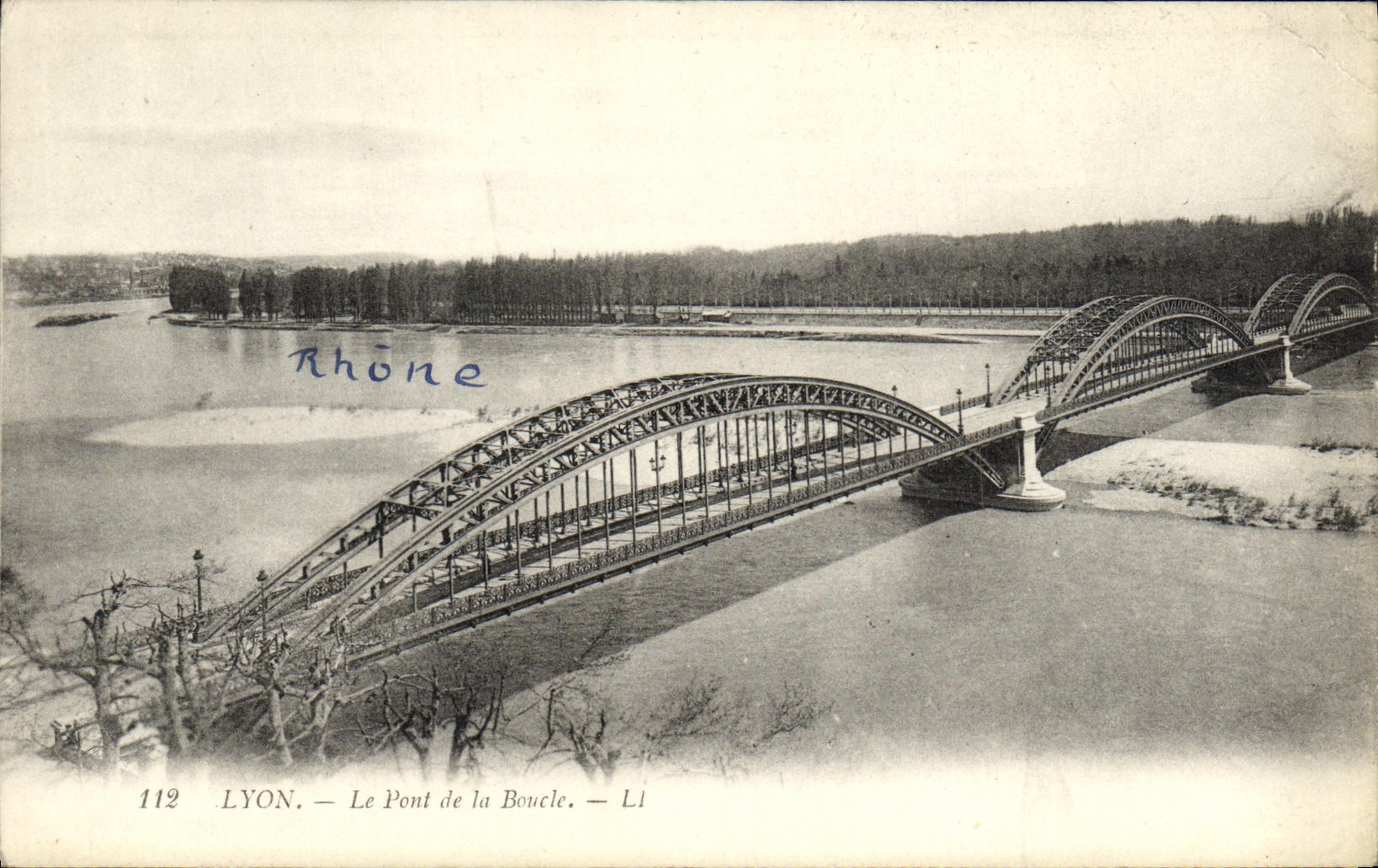 LYON — Le Pont de la Boucle — éditeur Li, n° 112