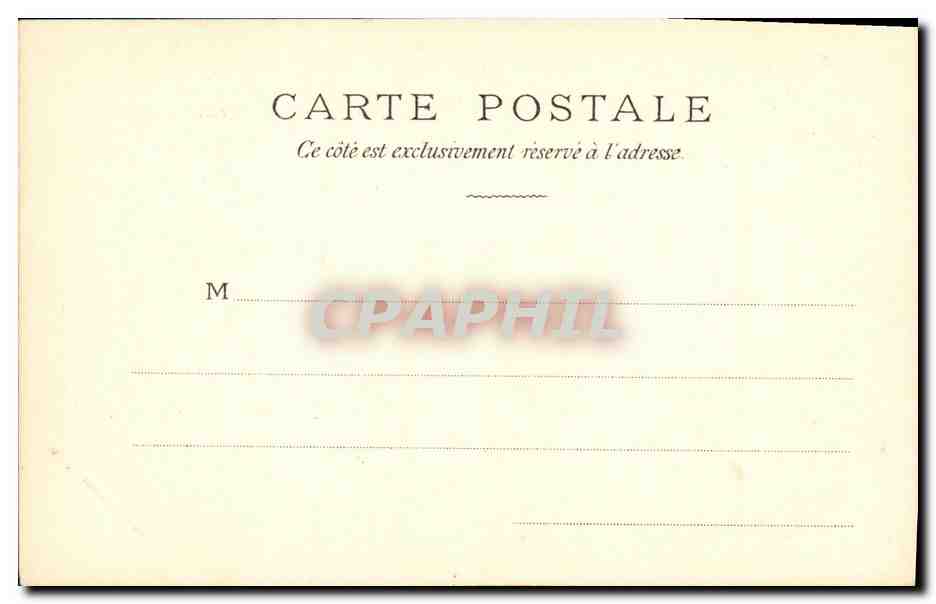 CPA Lyon Prefecture du Rhone — Verso