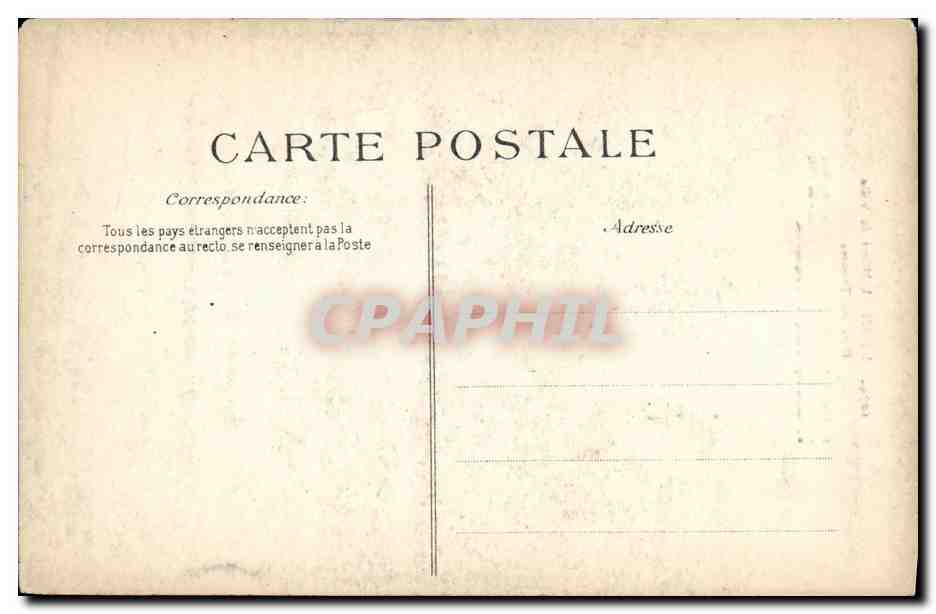 LYON - L'Hôtel de Ville - Côté du Théâtre — éditeur CPAPHIL, n° 1074 — Verso