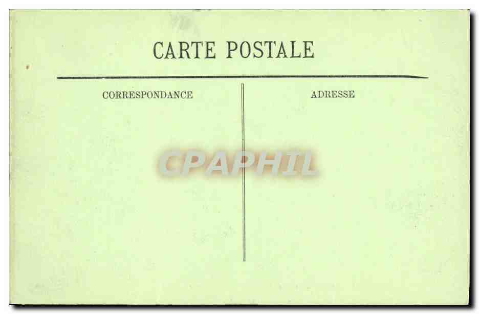CPA Lyon Quai Claude Bernard et Pont la Guillotiere — Verso