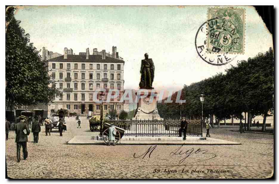 CPA Lyon La place Tholozan
