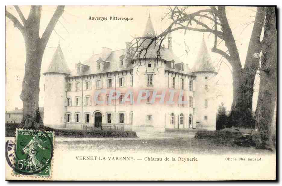 CPA Auvergne Vernet La Varenne Chateau de la Reynerie