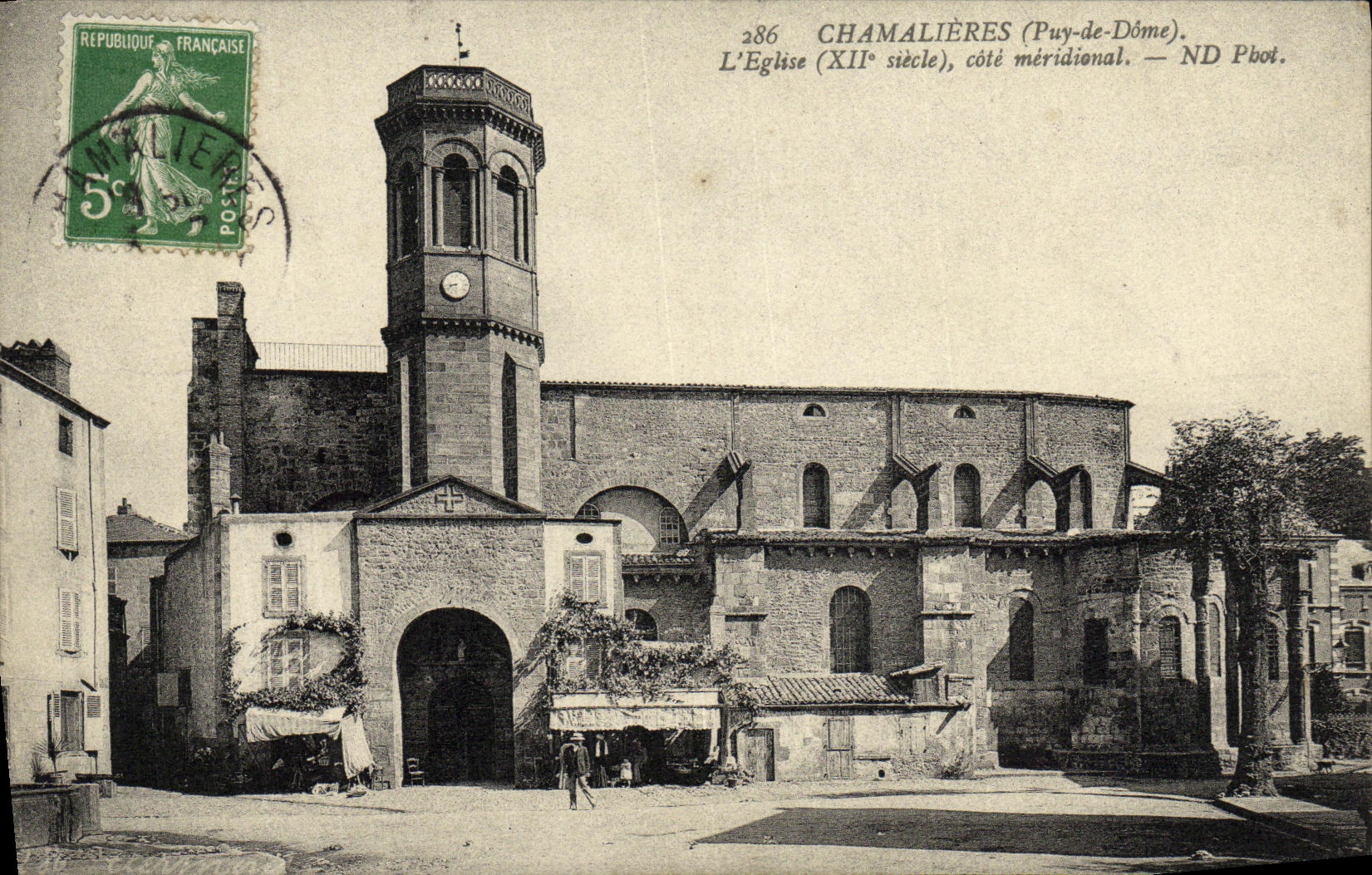CPA Chamalieres L Eglise 