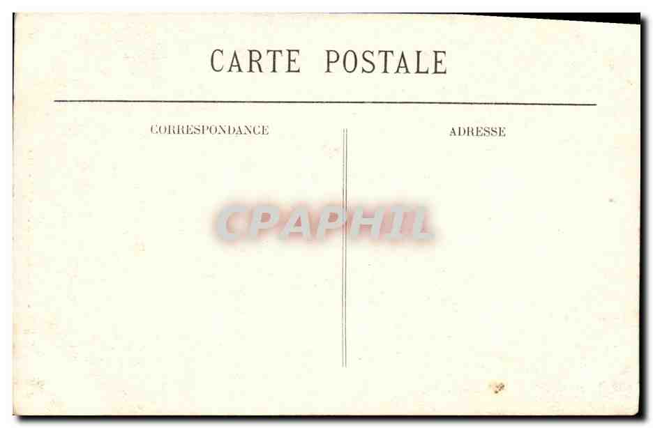 CPA St Emillon Porte de la Cadene — Rückseite