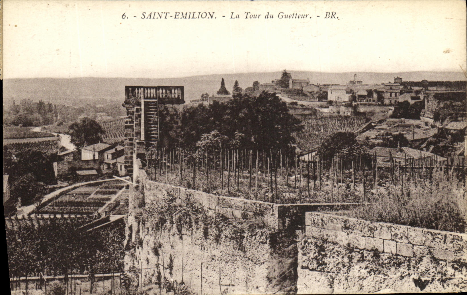 Saint-Emilion — La Tour du Guelleur — Bloc Frères, Bordeneux, n°6