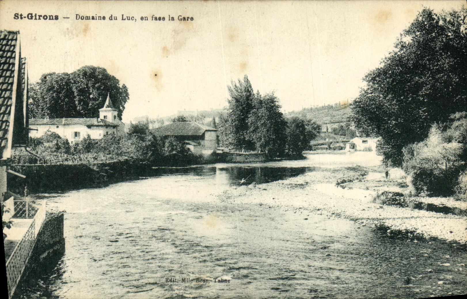 CPA Saint Girons Domaine du Luc en face la GAre