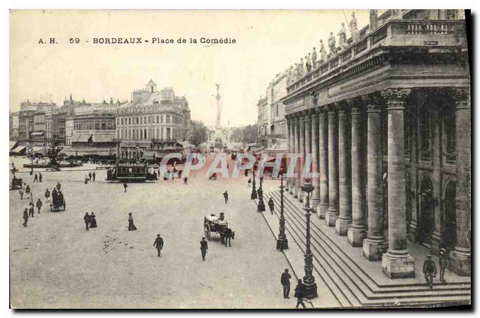 CPA Bordeaux Place de la Cormedie