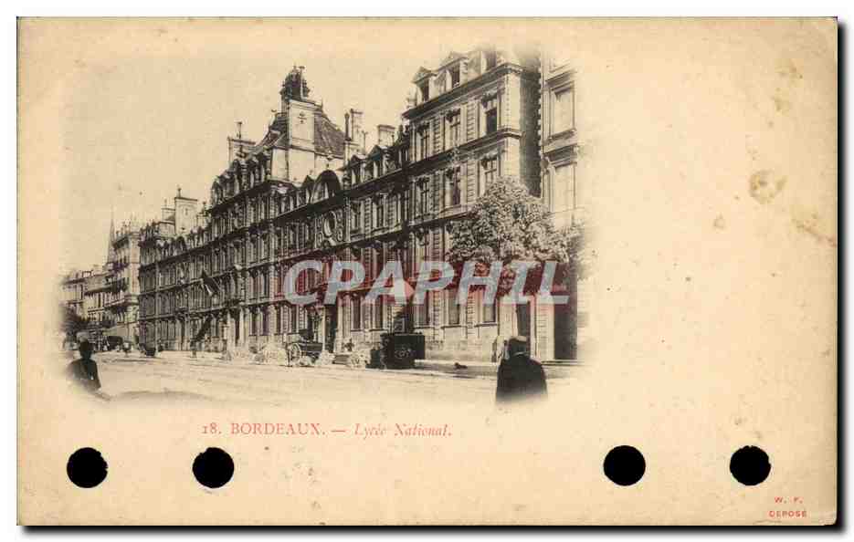 CPA Bordeaux Lycee National