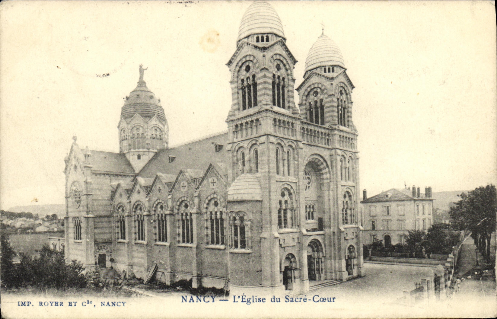CPA Nancy L Eglise du Sacre Coeur