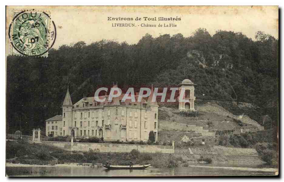CPA Liverdun Chateau de la Flie