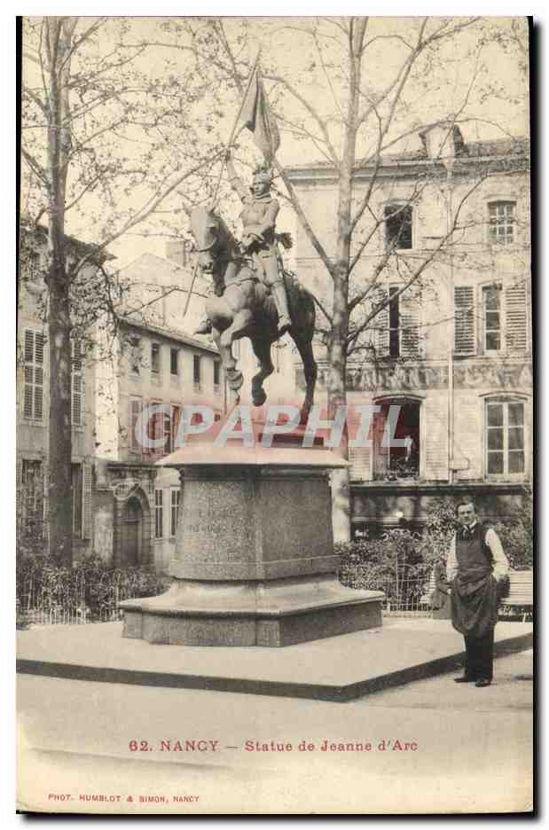 CPA Nancy Statue de Jeanne d Arc