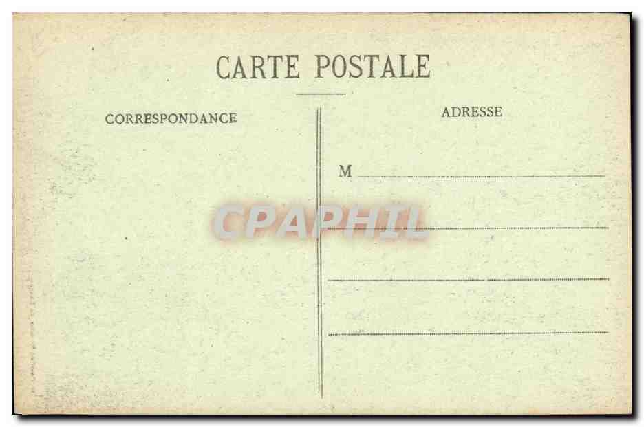 CPA Nancy Souvenir  — Rückseite