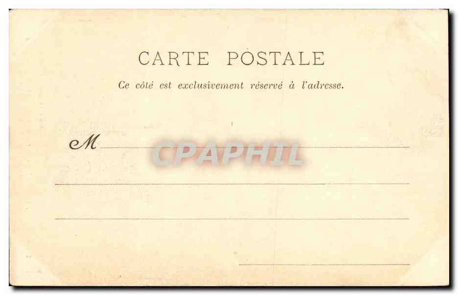 CPA Nancy Musee Lorrain Entree d Honneur dite La Porterie — Verso