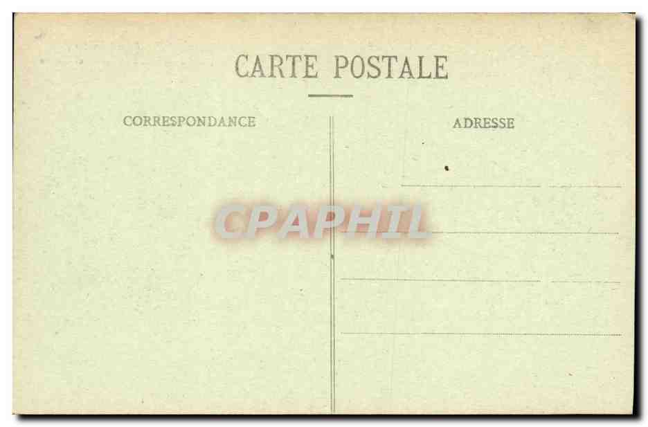 CPA Nancy Place Stanislas Une des Grilles de Jean Lamour Le theatre — Verso