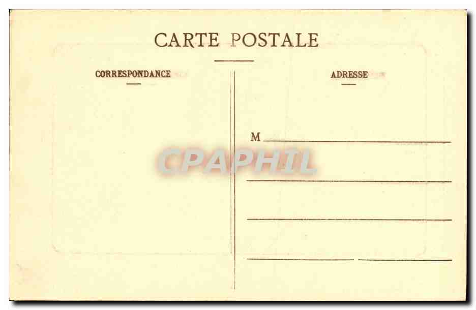 CPA Nancy Fontaine d Amphitrite — Rückseite