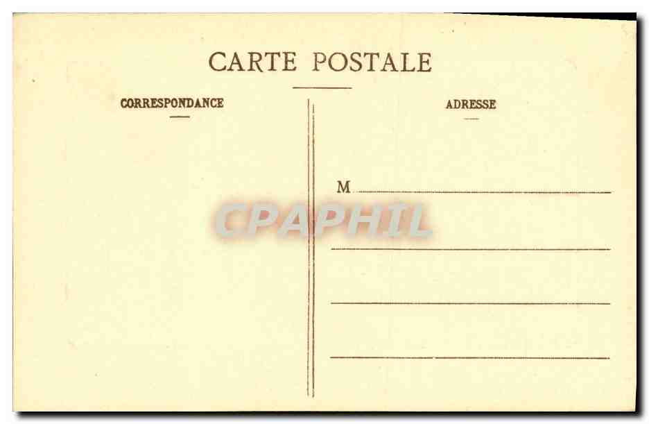 CPA Nancy la Pepiniere Le Kiosque de la Musique — Verso