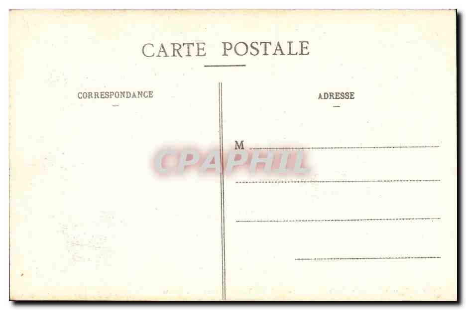 CPA Nancy St Mansuy La Grotte — Verso