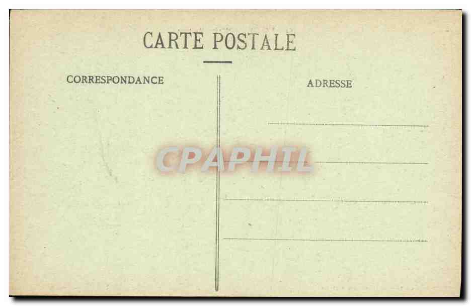 CPA Nancy L Hopital Militaire Militaria — Rückseite