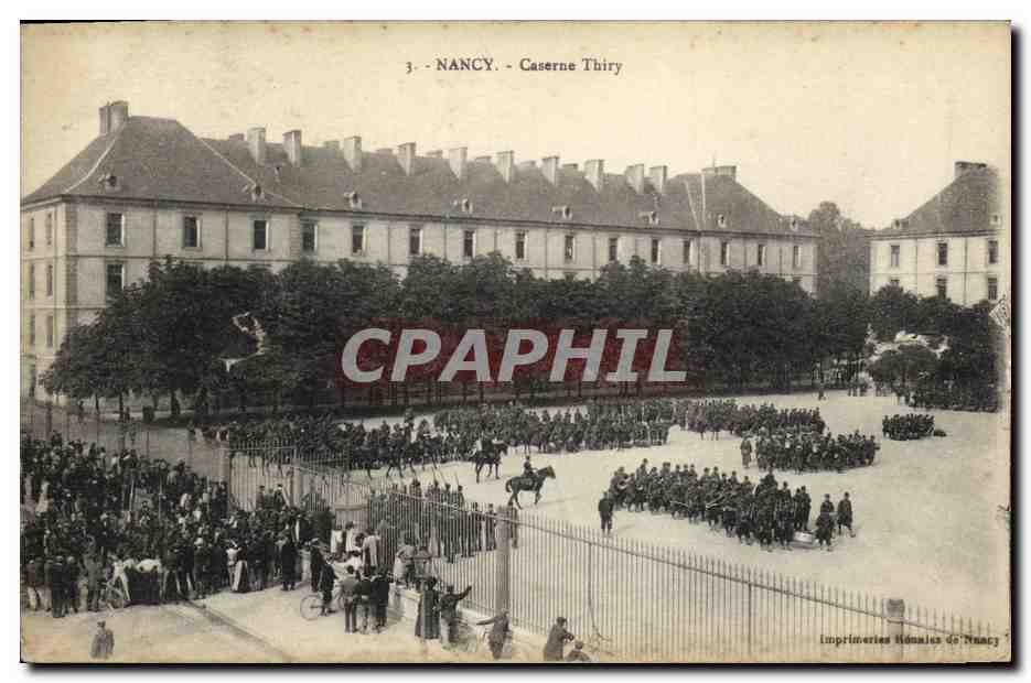 CPA Nancy Caserne Thiry Militaria