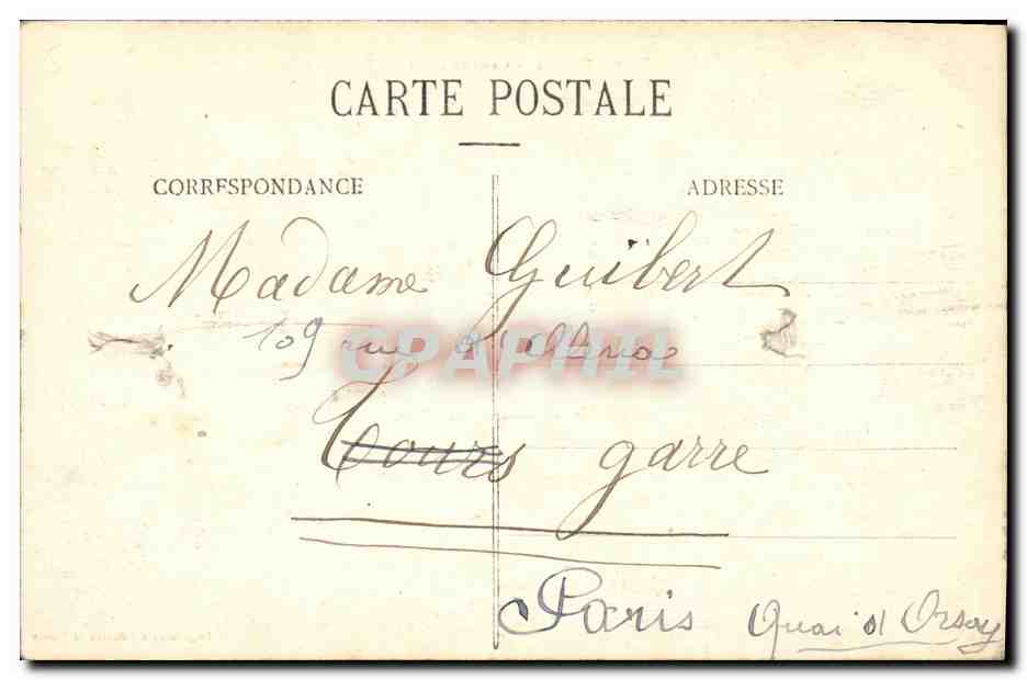CPA Nancy Caserne Thiry Militaria — Reverso