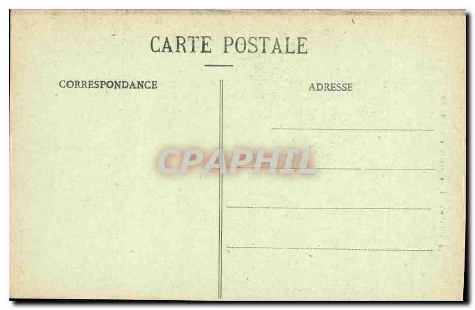 CPA Nancy Place Stanislas Et Grand Hotel — Verso