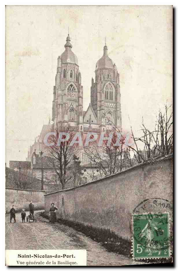 Saint-Nicolas-du-Port — Allgemeine Ansicht der Basilika — Henri Levraille, n° 5