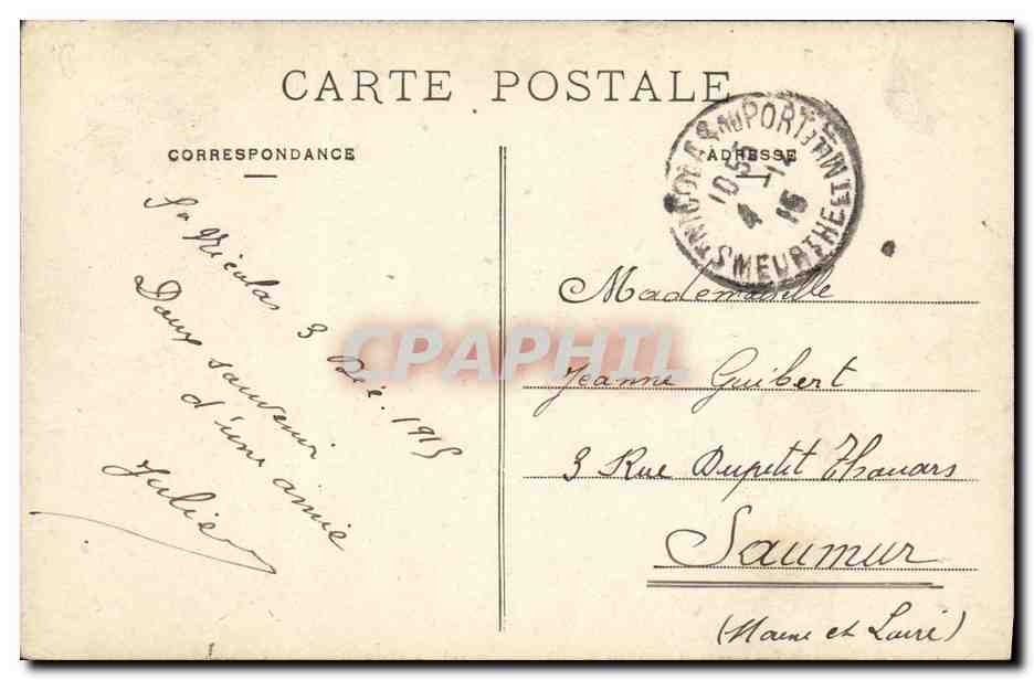 Saint-Nicolas-du-Port — Allgemeine Ansicht der Basilika — Henri Levraille, n° 5 — Rückseite