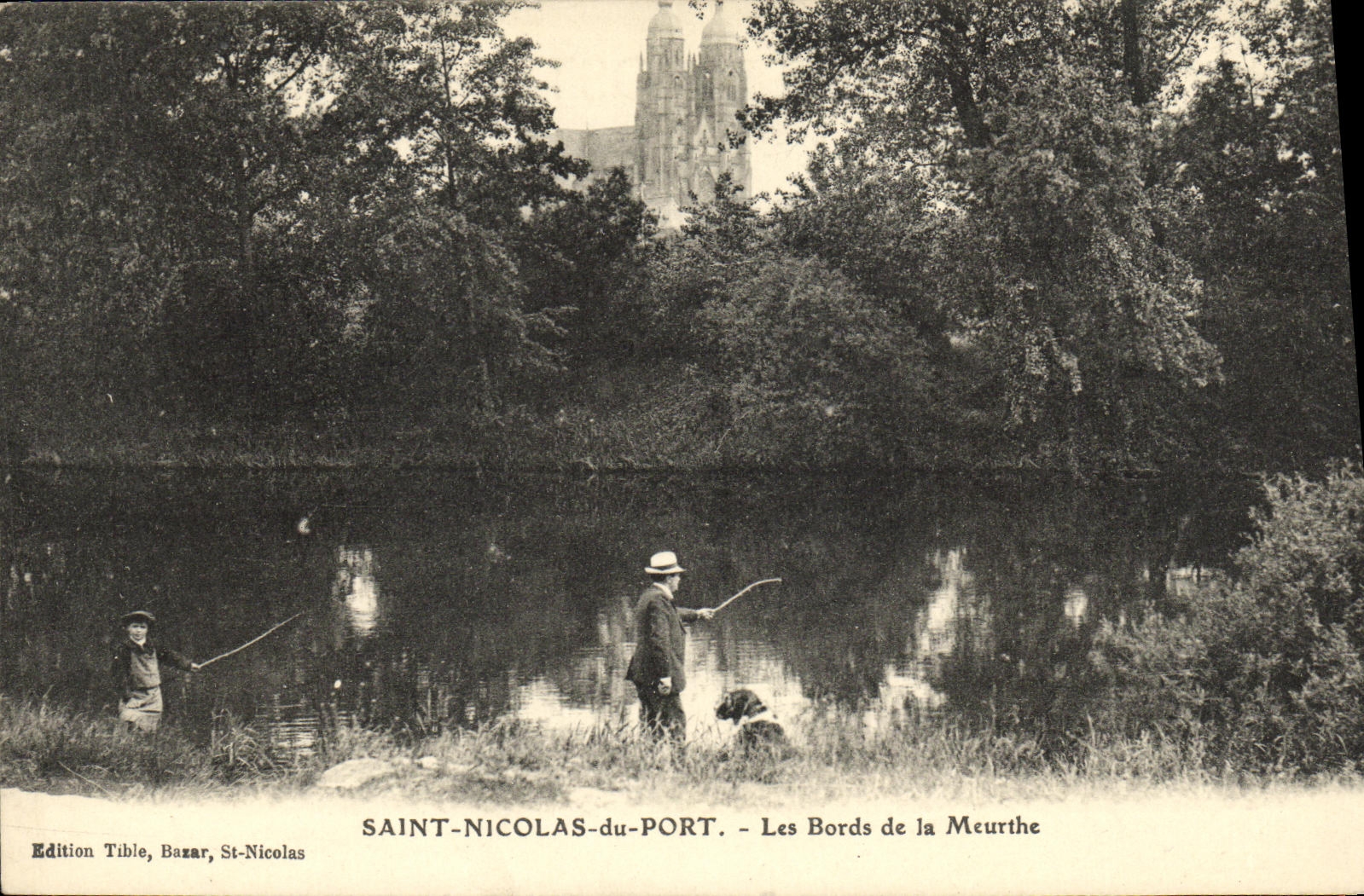 SAINT-NICOLAS-du-PORT — I bordi della Meurthe — Edizione Tible, Bazar, St-Nicolas