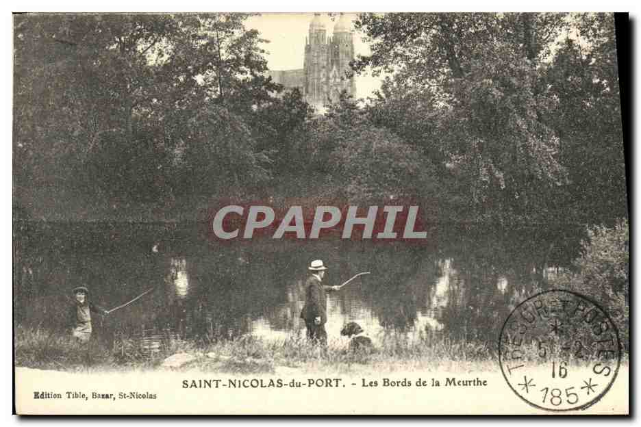 SAINT-NICOLAS-du-PORT — Die Ufer der Meurthe — Edition Tible, Bazar, St-Nicolas