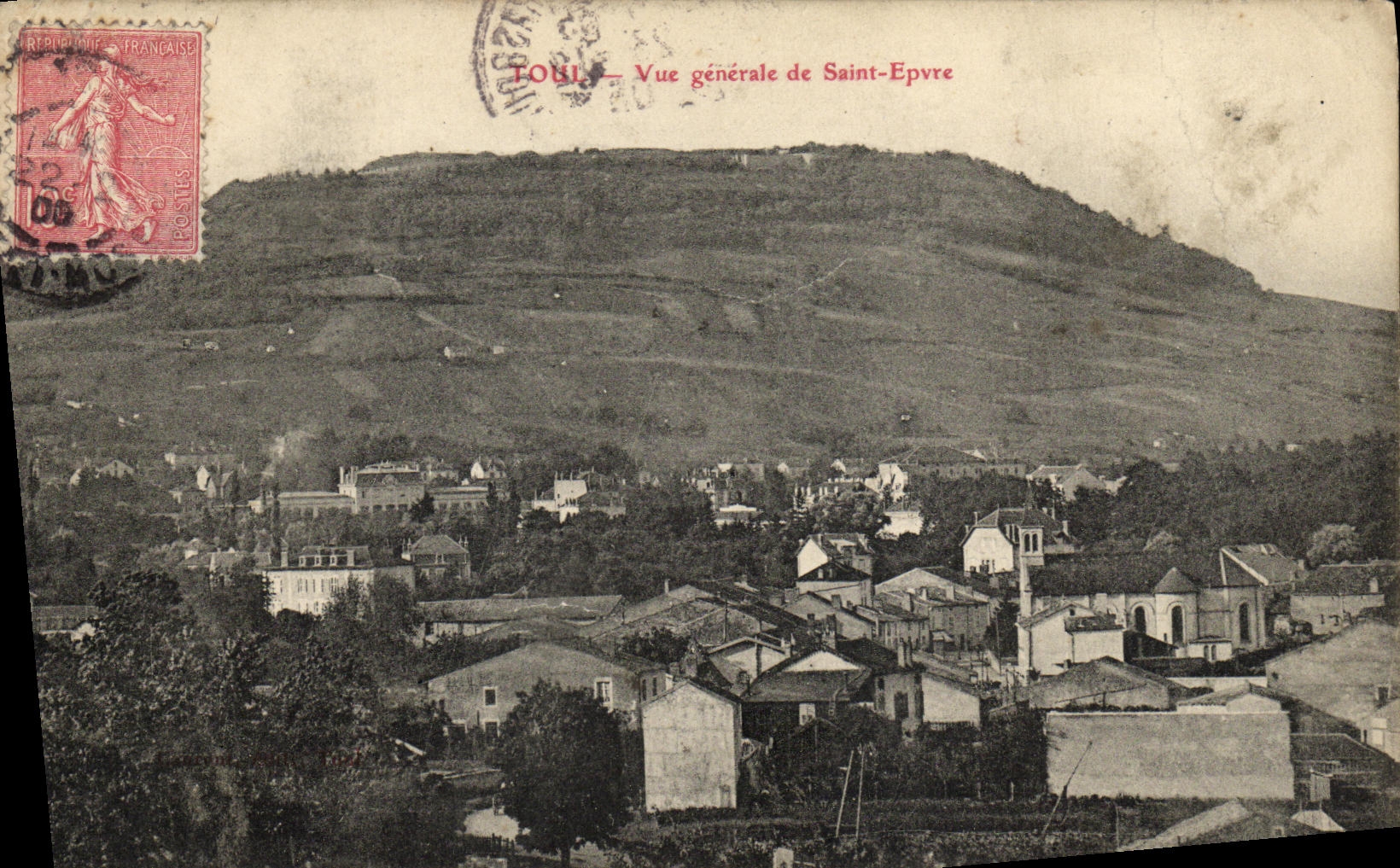 Saint-Epvre — Vue générale — Toul (éditeur non visible)
