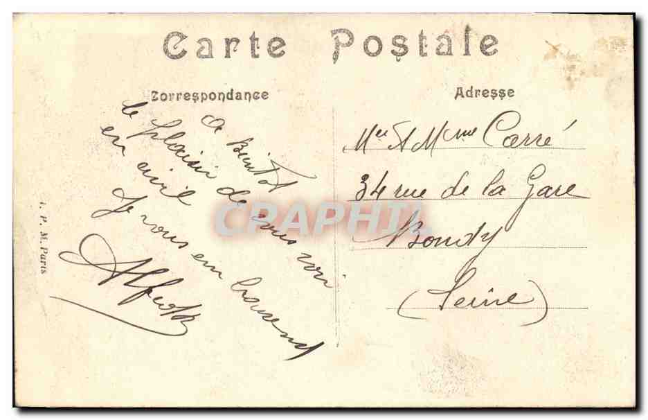 Toul — Jardin de l'Hôtel de Ville et Cathédrale — Édition Péan, articles militaires — Rückseite