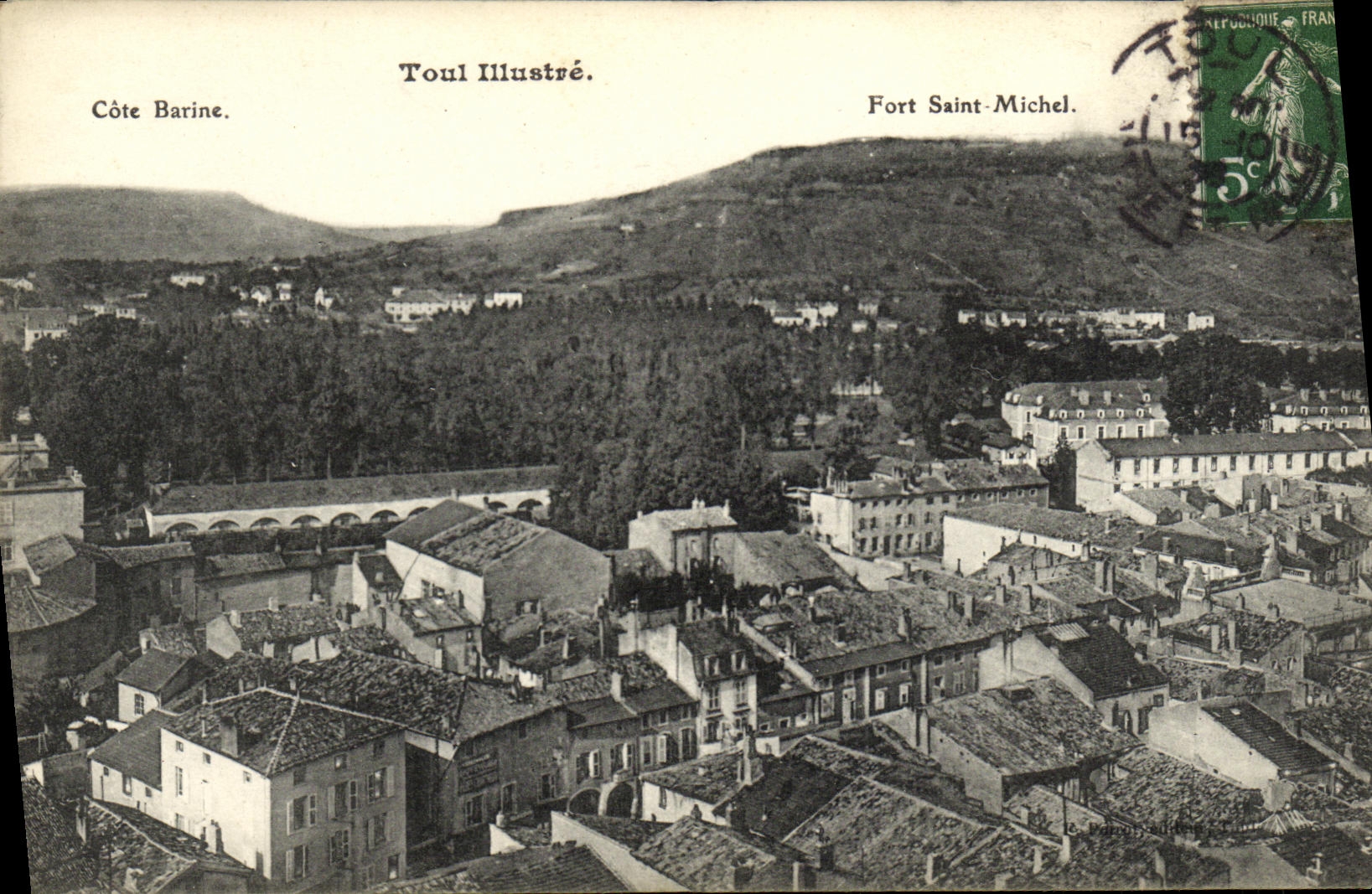 CPA Toul Cote Barine Fort Saint Michel