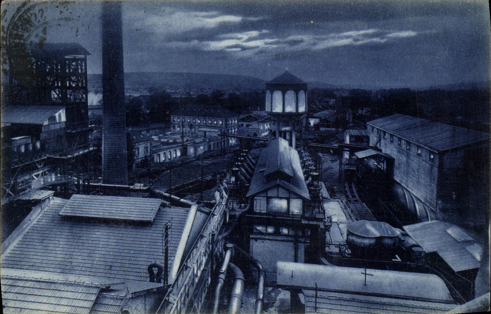 CPA Pont A Mousson Fonderies Vue de la partie Nord