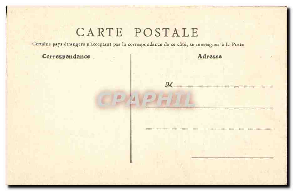 CPA Mont Saint Michel Le Cachot du Diable — Verso