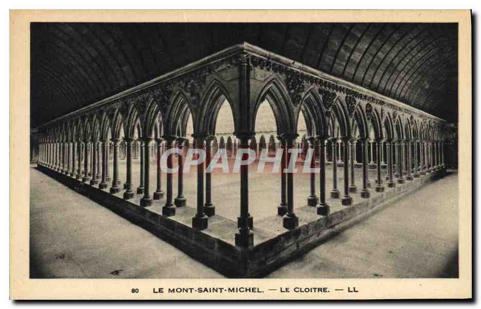 Le Mont-Saint-Michel — Le Cloître — LL
