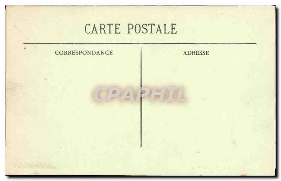 Environs de Cherbourg - JOBOURG - Les Rochers — Collection P. B. Cherbourg, n° 520 — Verso