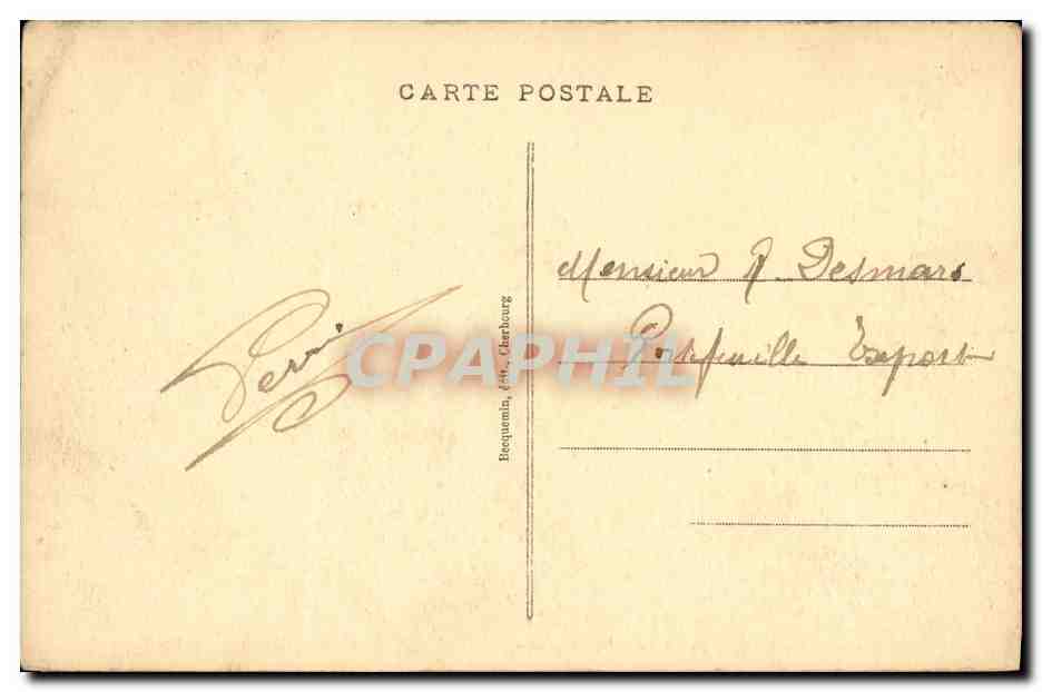 Cherbourg - La Place Napoléon, l'Église de la Trinité et la Montagne du Roule — Reverso