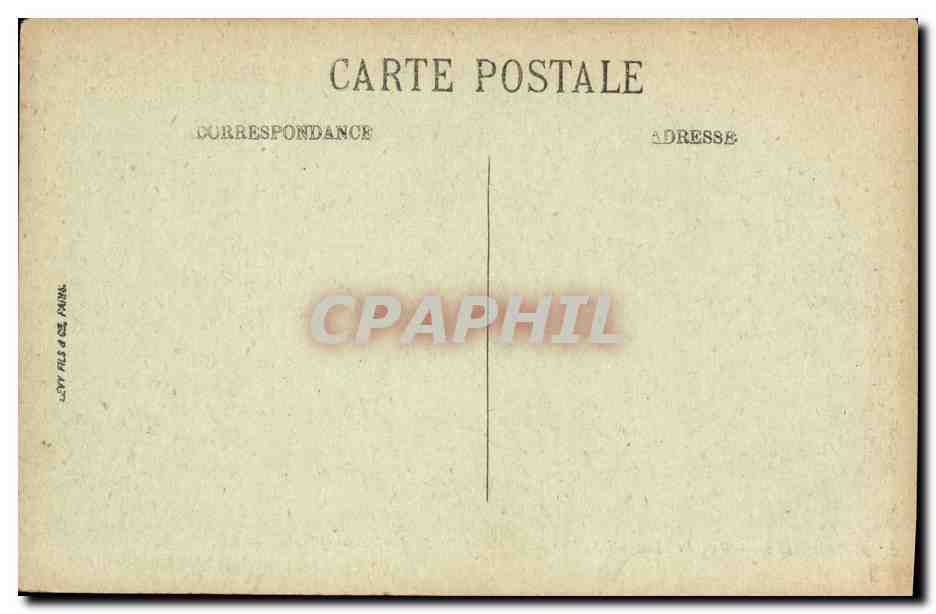 CPA Avranches Baie du Mont Saint Michel Vue Prise du Jardin des Plantes — Verso