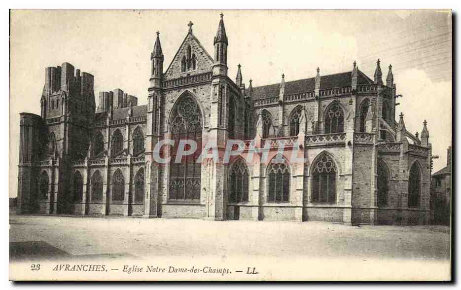 Avranches — Église Notre-Dame-des-Champs — LL. n°23