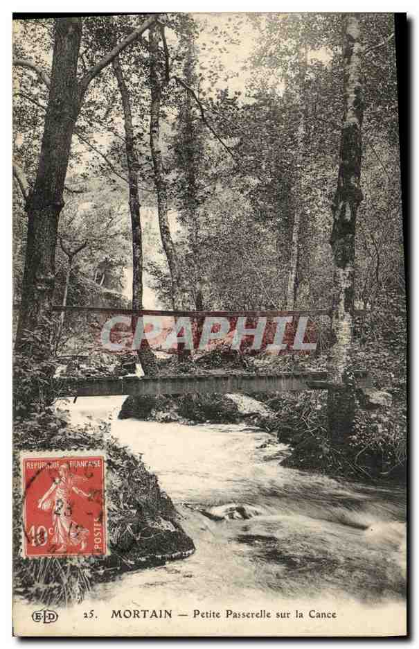 MORTAIN — Petite Passerelle sur la Cance — E.P.D. n°25