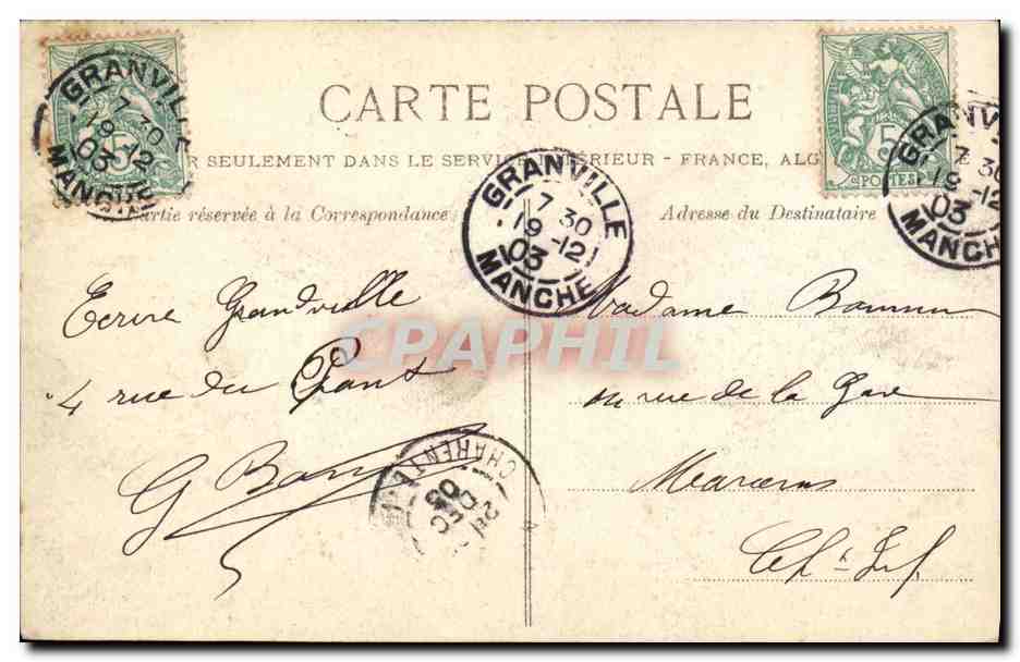 Le Mont Saint-Michel — Le Calvaire et le Logis de Tiphaine — I. C. P. A. — Verso