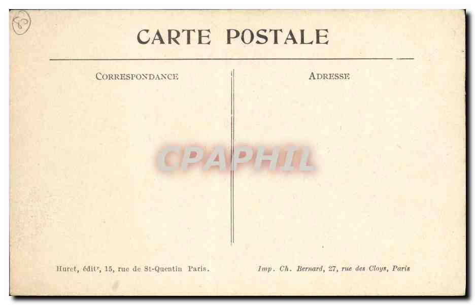 CPA Chaulnes Barricade Allemande Dans le Village Militaria — Back