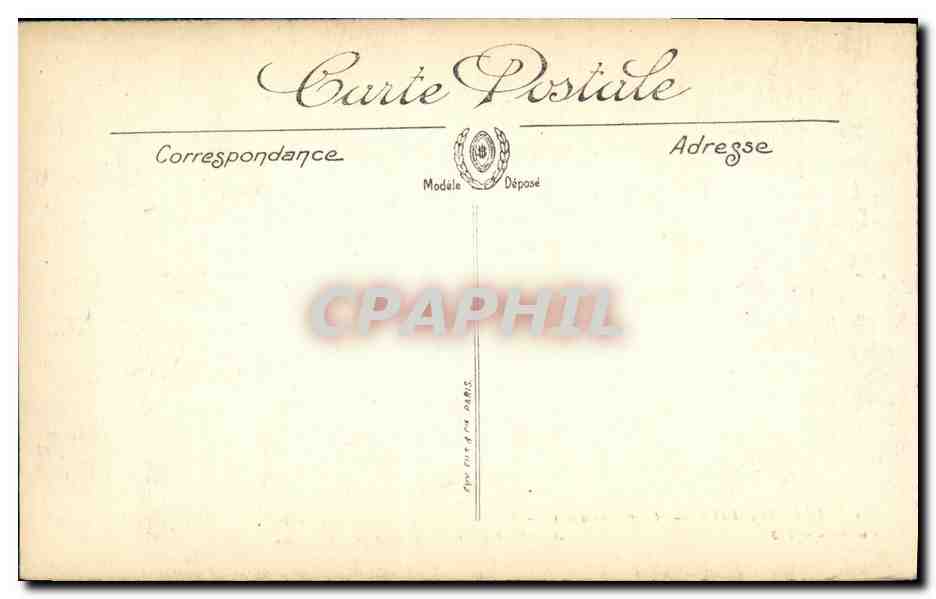 CPA Albert Un quartier apres le bombardement Militaria  — Back