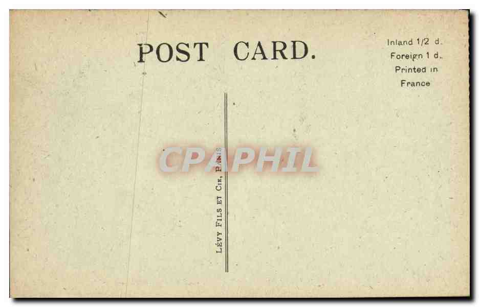 CPA Peronne L eglise detruite par les allemands Militaria  — Back