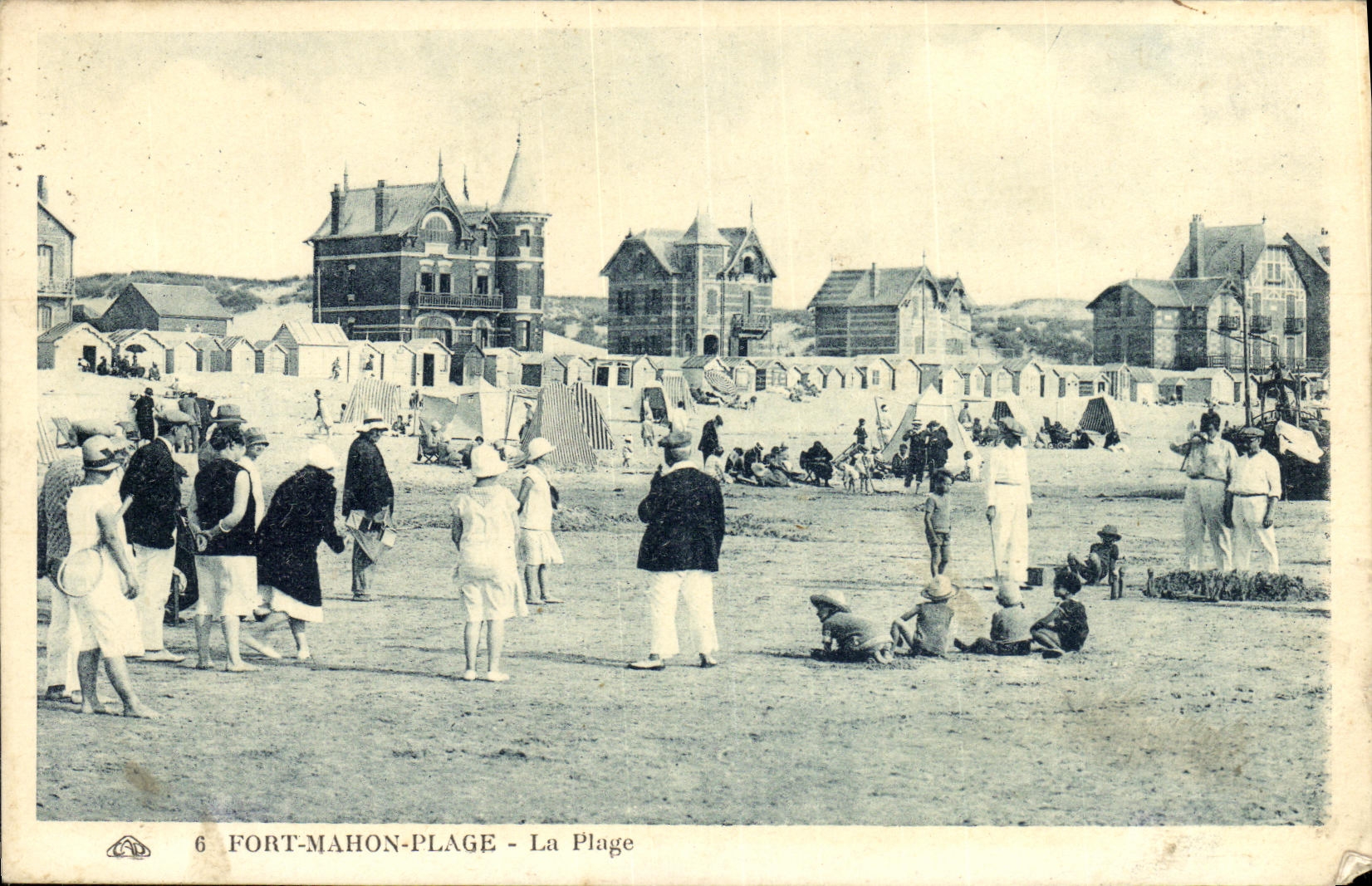 CPA Fort Mahon Plage Le Casino