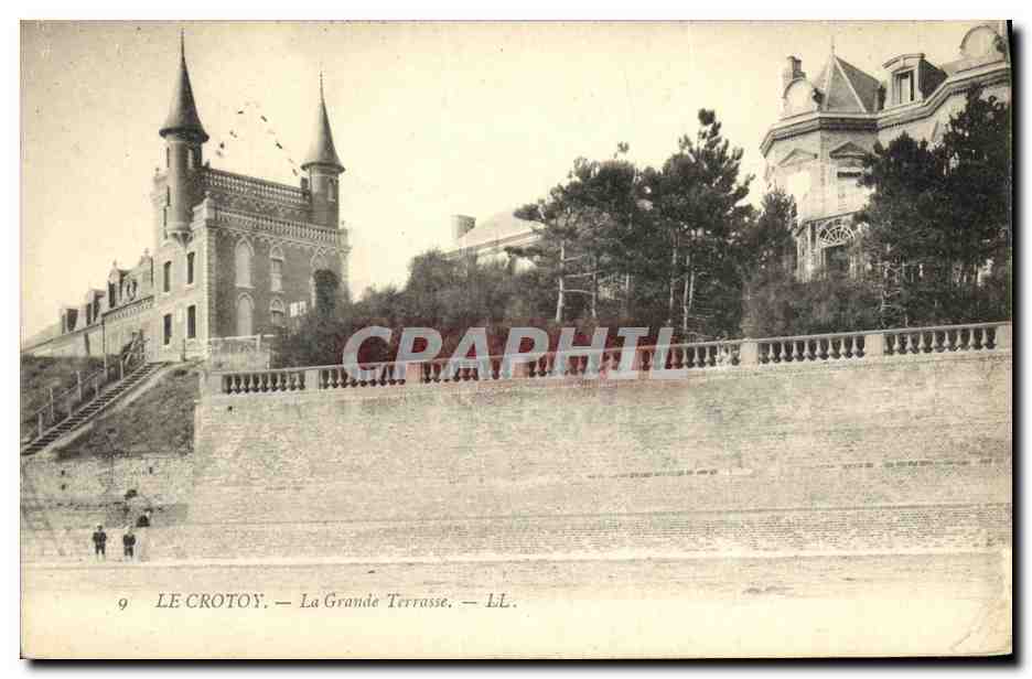 CPA Le Crotoy La Grande Terrasse