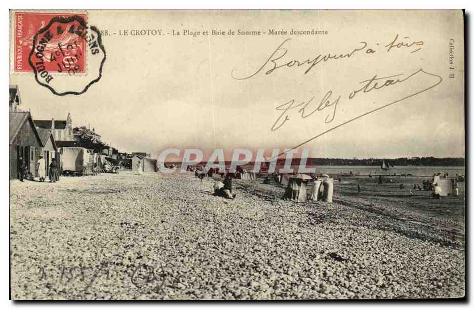 Le Grotoy - La Plage et Baie de Somme - Marée descendante