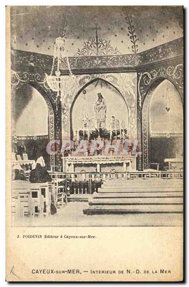 CPA Cayeux Sur Mer Interieur De ND de la mer 