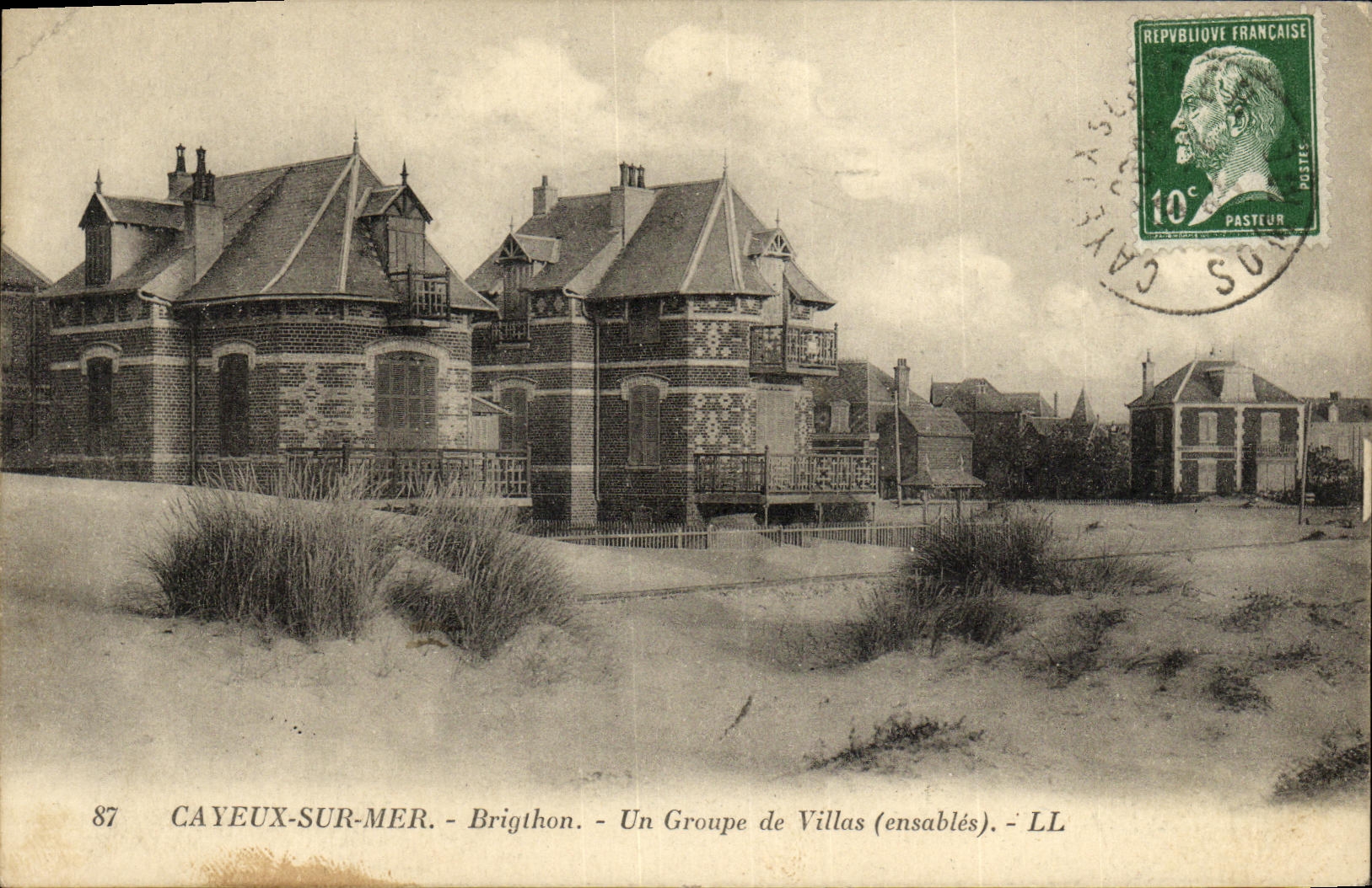 CAYEUX-SUR-MER - Brighthon - Un Groupe de Villas (ensablés) - LL